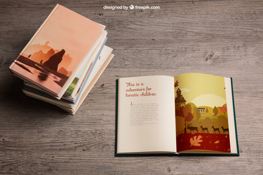 Free Creative Literature Mockup Psd