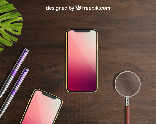 Free Creative Smartphone Mockup Psd