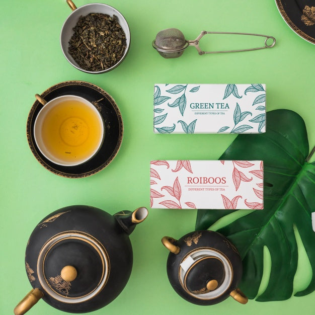 Free Creative Tea Mockup Psd