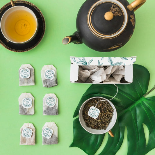 Free Creative Tea Mockup Psd