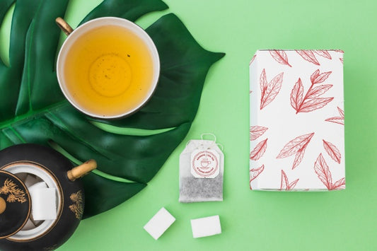 Free Creative Tea Mockup Psd