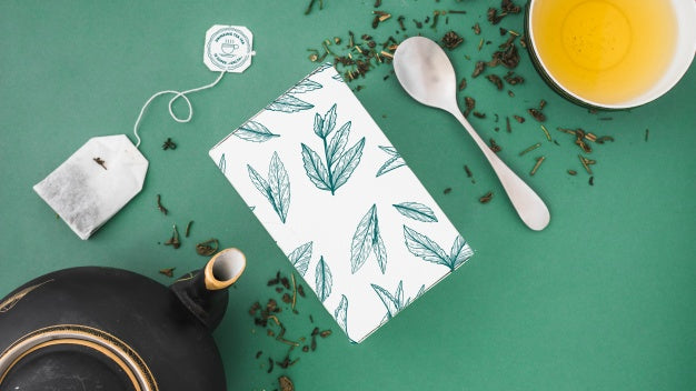 Free Creative Tea Mockup Psd