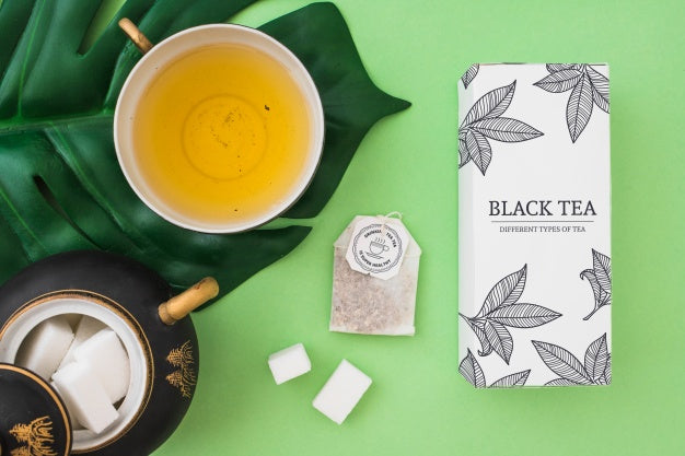 Free Creative Tea Mockup Psd