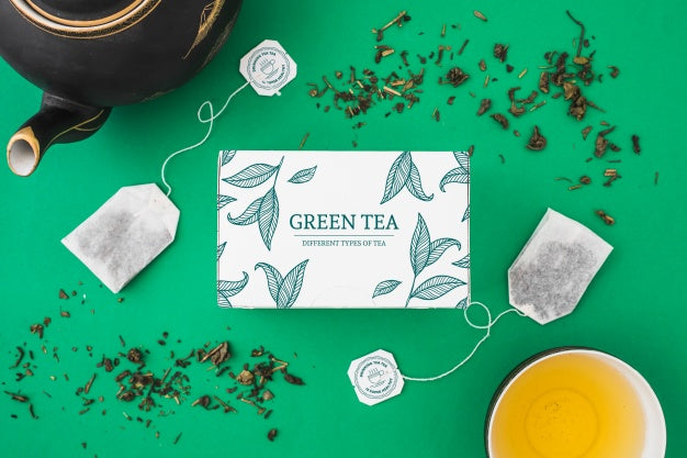 Free Creative Tea Mockup Psd