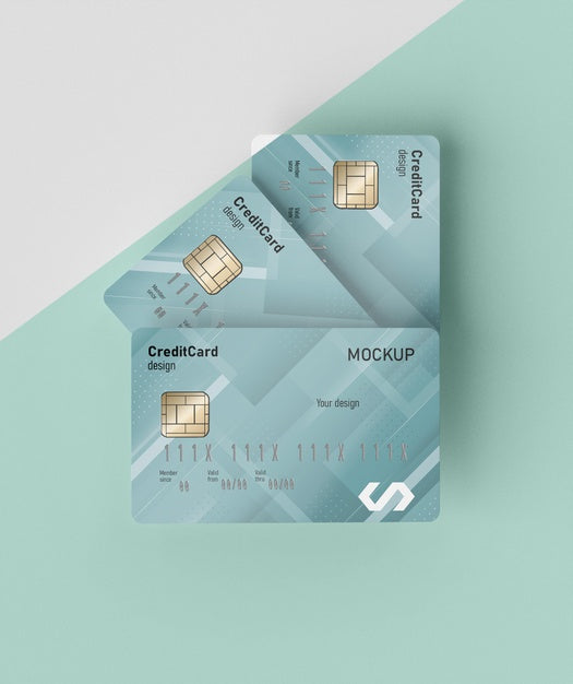 Free Credit Card Mock Up Psd