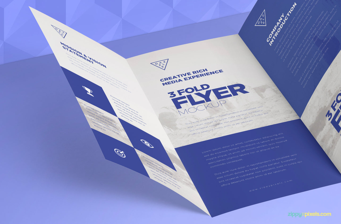 Free Tri-Fold Brochure Mockups