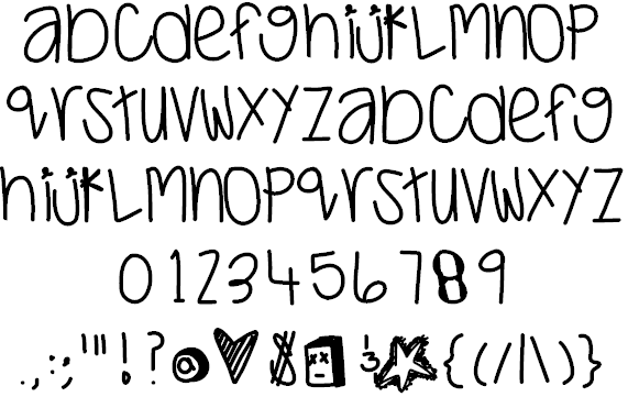 Free JustWaitAndSee Font