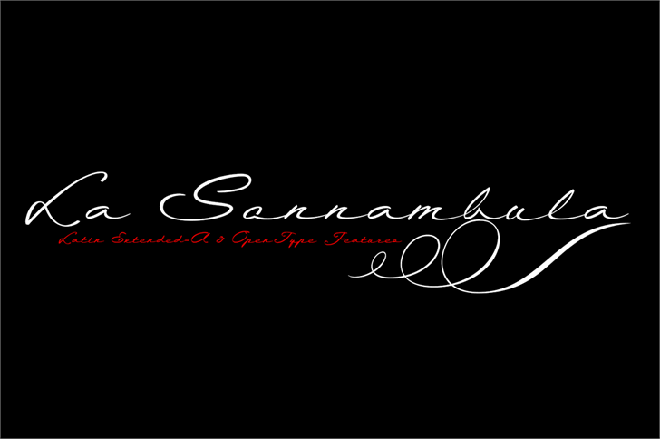 Free La Sonnambula Font