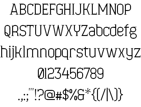 Free Minaeff Ect Font