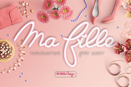 Free Ma Fille Signature Font