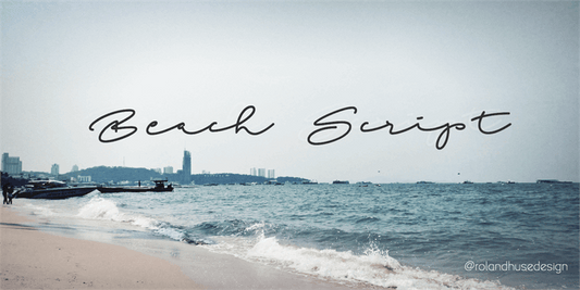 Free Beach Script Font