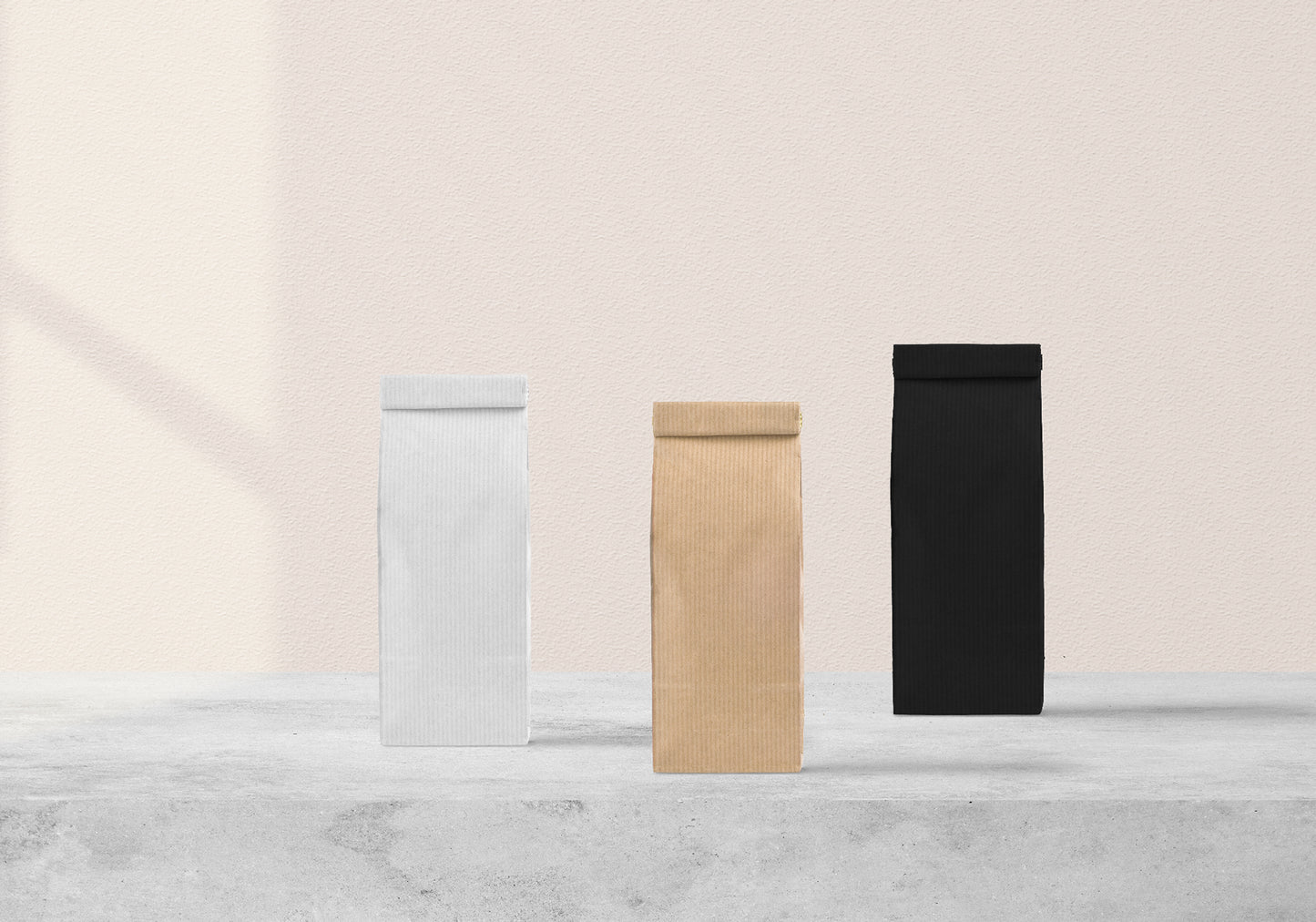 Free Packaging PSD Mockup for Coffee Bag