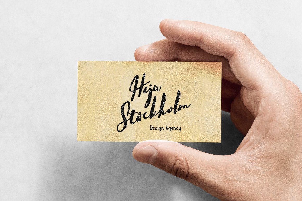 Free Hello Stockholm Handmade Typeface