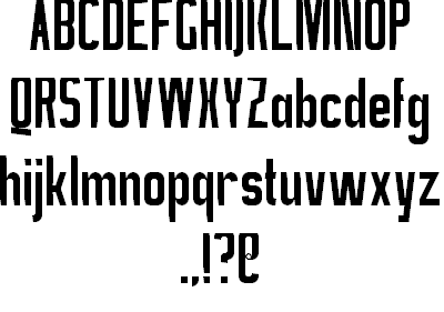 Free fs eng Font