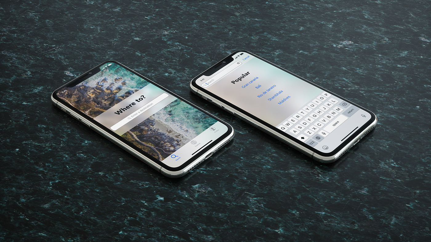 Free iPhone X - 4K PSD Mockups