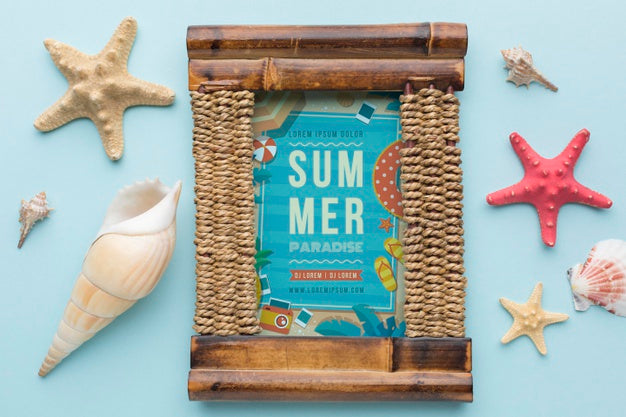 Free Decorative Frame Concept Mock-Up Psd