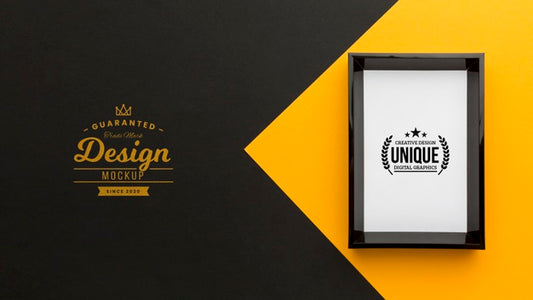 Free Decorative Frame Concept Mock-Up Psd