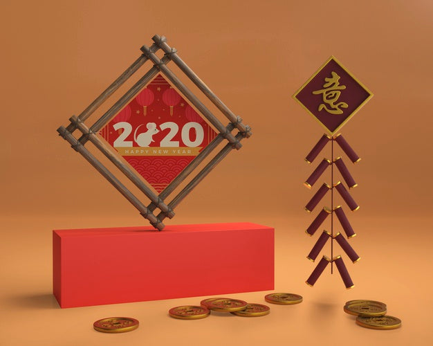 Free Decorative Ornaments On Table Psd