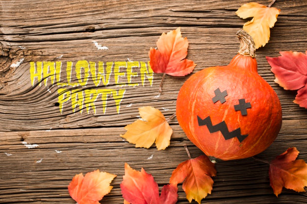 Free Decorative Pumpking For Halloween Day Psd