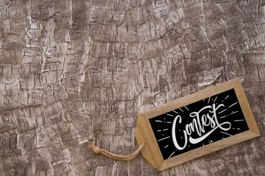 Free Decorative Quote And Frame Mockup Concept Psd