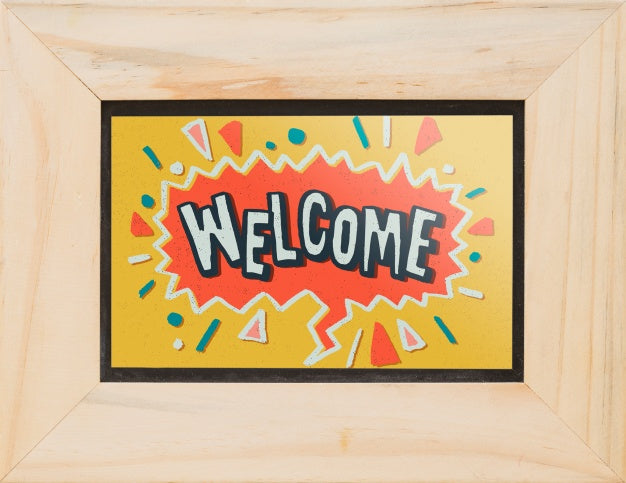 Free Decorative Quote And Frame Mockup Concept Psd