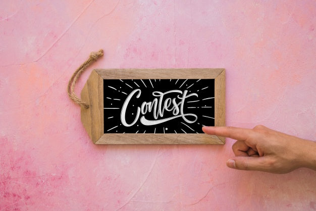 Free Decorative Quote And Frame Mockup Concept Psd