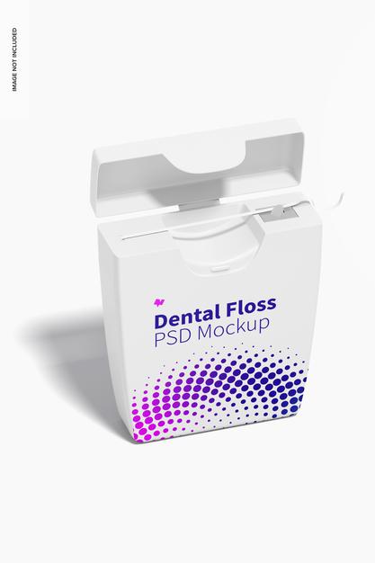 Free Dental Floss Mockup Psd