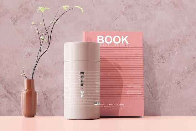 Free Deodorant Packaging Mockup Psd