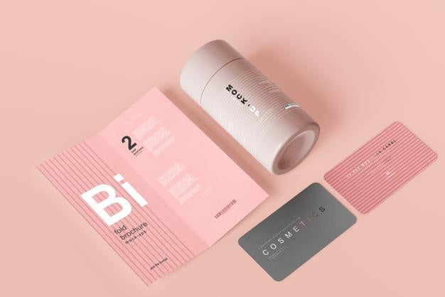 Free Deodorant Packaging Mockup Psd