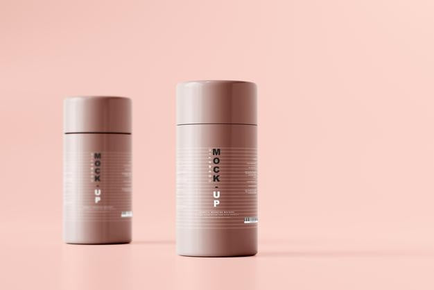 Free Deodorant Packaging Mockup Psd