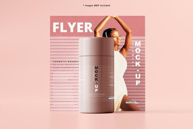 Free Deodorant Packaging Mockup Psd