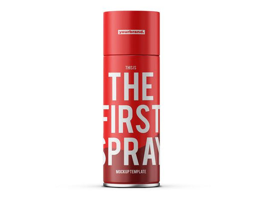 Free Deodorant Spray Mockup Template Psd