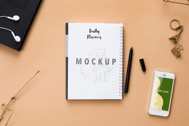 Free Devices For Work And Notebook Psd