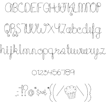 Free MTF Cupcake Font