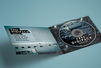 Free Digipack Mockup