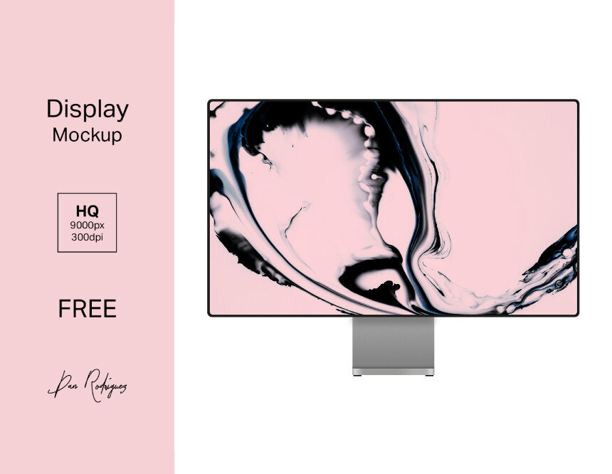 Free Display Mockup