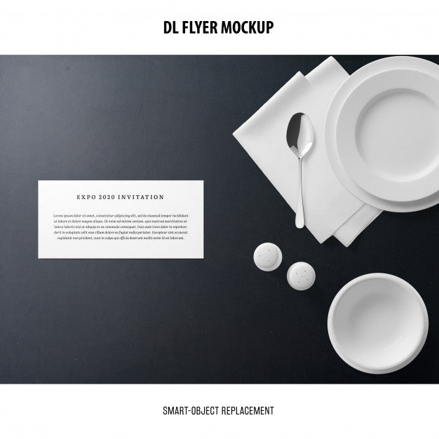 Free Dl Flyer Mockup Psd