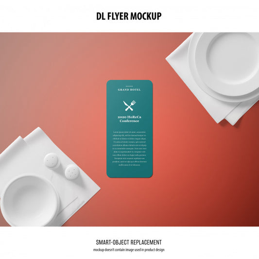 Free Dl Flyer Mockup Psd