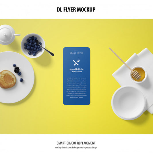 Free Dl Flyer Mockup Psd