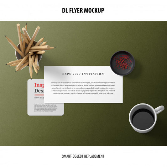 Free Dl Flyer Mockup Psd