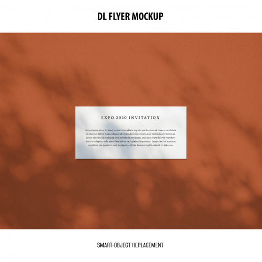 Free Dl Flyer Mockup Psd