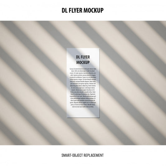 Free Dl Flyer Mockup Psd