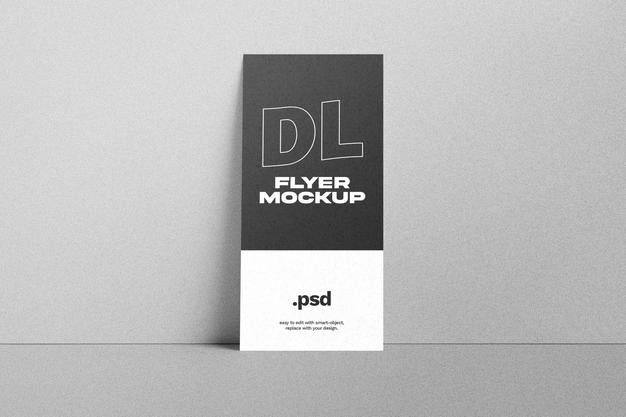 Free Dl Flyer Mockup Psd