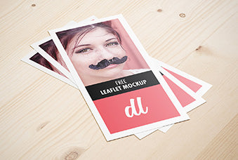 Free Dl Leaflet Mockup