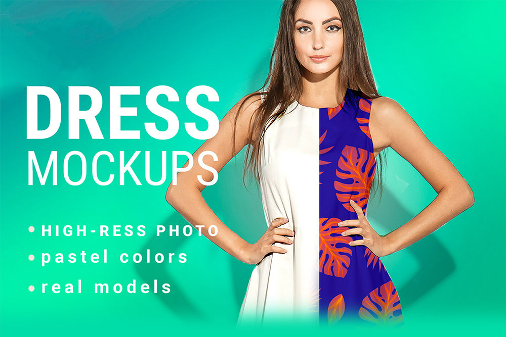 Free Dress Mockup Psd Demo