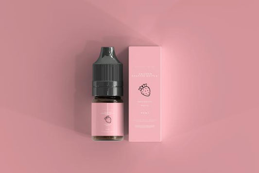 Free Dropper Bottle And Box Mockup Psd