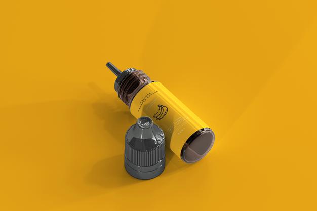 Free Dropper Bottle Mockup Psd