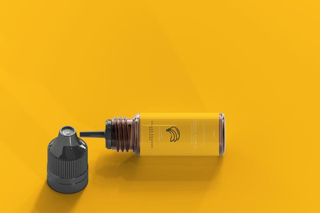 Free Dropper Bottle Mockup Psd