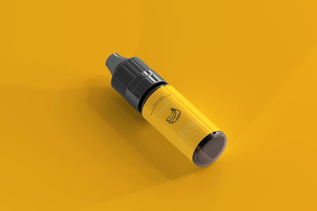 Free Dropper Bottle Mockup Psd