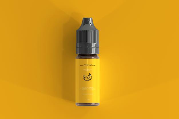 Free Dropper Bottle Mockup Psd